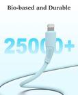 6 Pack Apple Mfi Certified Lightning Cable Iphone Fast Charging Charger Cord 3 6