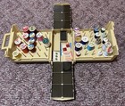 Vintage 1983 Singer World Wide Media Sewing Craft Fold-out Carry Case Organizer