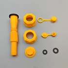 Replacement Gas Can Spout Nozzle Vent Kit For Plastic Gas Cans Old Style Cap