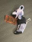 Liquid Blue Grateful Dead Jerry Bean Bear Plush Purple Black 1999 Collectible