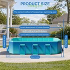 Piscina Para Adultos Y Ni  os Alberca 116     65     19  Rectangular Patio Grande