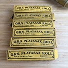 Vintage Qrs Playasax Saxophone With 5 Music Rollsqrs Devry Corp 