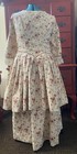 1776 Colonial Revolutionary  New Hand-made Caraco Jacket And Petticoat  xl Xxl 
