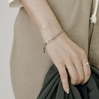Vintage Thick Box Chain Bracelets Women 925 Sterling Silver Jewelry Gift 7 In Nw