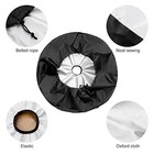Skeleton With Rock Spare Tire Cover With Backup Camera Hole Wheel Tire Cover 17