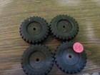 Vintage Tonka Ford Truck Set Of 4 Solid Rubber Tires For Parts