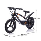 24v Kids Ride On Electric Bike 300w 12 43mph 16  Wheels Bicycle For Kids 5-12