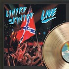 Lynyrd Skynyrd  Live Framed Legends Of Music Gold Lp Record Display