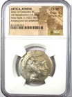 Athens Greece Athena Owl Tetradrachm Coin  102 Bc  New Style  - Ngc Choice Vf