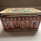 Vintage Disney Peter Pan Metal Lunchbox Tin - Aladdin Industries