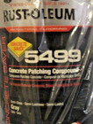 Rust-oleum 5499 Concrete Repair Epoxy Compound 1 Gallon 2-part Patch Kit New
