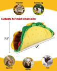 Taco Hamster Hammock Hideout Tunnel House Rat Toys Cage Accessories Bed Ferrets