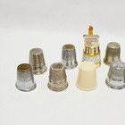 Thimbles Lot Of 12 Sewing See Pictures