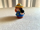   Fisher Price Little People   Pumpkin Party Figure  v2727    Htf Halloween 