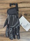 Nike Youth Alpha Huarache Edge Batting Gloves Black Sz Youth Small