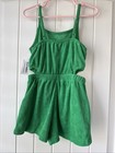 New - Girl   s Terry Cloth Jumper Size 5  xs  