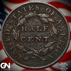 1835 Classic Head Half Cent Z3279