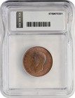 1942 New Zealand 1 2 Penny Icg Ms65 Rb Gem Brilliant Red Brown