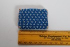 Antique 19th Century Victorian Blue Beaded Sewing Needle Case Booklet