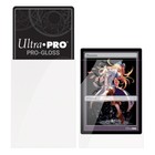 Ultra Pro Gaming Small Size Deck Protector Sleeves Pro Gloss White - 60 Ct Pack