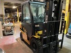 2016 Yale 5000 Lb Solid Pneumatic Forklift  Ss  And 3 Stage Mast 7640  Hours