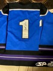 Game Worn Used Wichita Thunder White Jersey  1 Early 2000 s Chl