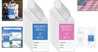 Cruise Luggage Tags Set - 100 Clear Holders With Loops