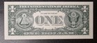 1969 D One Dollar Federal Reserve Note  1 Bill Error - Ink Smear Unc  98906