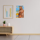 Modelo Especial Beer Poster 11x17 Sexy Girl Man Cave Bar Art Decor Read Des