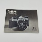 Canon Ae-1 Camera Instructions Owners Manual Guide Book - Excellent Condition