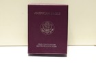 1989 S Silver American Eagle Proof Us Mint Box  One Ounce  999 Fine Box coa 