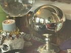 Grandpa Miguel Sorcerer   s Eye Antique 1920 Silver Ball Huge Scrying Freemason 33