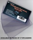 1 - Guardhouse Fractional Currency Rigid Toploader 2 7 8  X 5 7 16  - 12 Mil