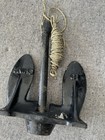 Used 10 Lbs Coated Boat Ship Boat Anchor Stockless Style  a5a639b 