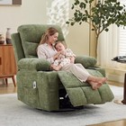 Electric Reclining Chair Oversized Power Recliner Chair With Heat  massage Adult
