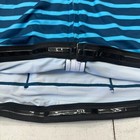 Louis Garneau Orange Blue Striped Short Sleeve Cycling Jersey Shirt Women Size M