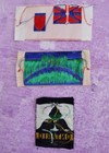 Canadian Boy Scout Uniform 3 Badges Patches Vintage Flag Flower Niagara Falls