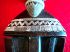 Large Ornate Collectible African Knife   Spear Head