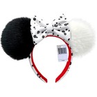 Disney Parks Minnie Mickey Mouse Ear 101 Dalmations Cruella Devil Headband Nwt