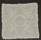 Vintage Fancy Appenzell Swiss Embroidery Whitework Wedding Handkerchief