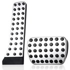 Gas   Brake Pedal Cover  Brushed Stainless Steel With Rubber Non-slip Benz-2