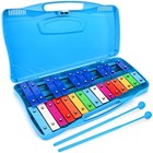 Xylophone  25 Notes Colorful Metal Keys Glockenspiel Xylophone  Percussion
