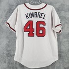 Atlanta Braves Jersey Mens Xl White Craig Kimbrel 46 Majestic Mlb Baseball