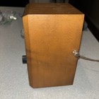 Vtg Seth Thomas Wood Frame Electronic Metronome Electric Light Up Pulse Works