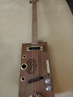 Cigar Box Dulcimer Or Guitar  your Choice  -spanish Cedar Box-oak Neck All Wood 