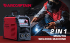 Arccaptain  Tig Welding Machine Igbt Inverter Arc 160a Mma Stick Welder