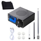 Black Ats25x2 Wifi Radio Receiver Fm Rds Am Lw Mw Sw Ssb Dsp All Band Receiver