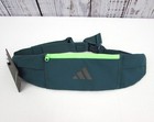 Adidas Pacer Running Waist Pack Adjustable Belt Frozen Teal lime Green Nwt