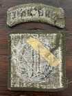 Vintage Us Army 82nd Airborne Paratrooper Patch W tab - Subdued