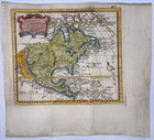 North America California As An Island 1730 Nicolas Sanson Antique Map